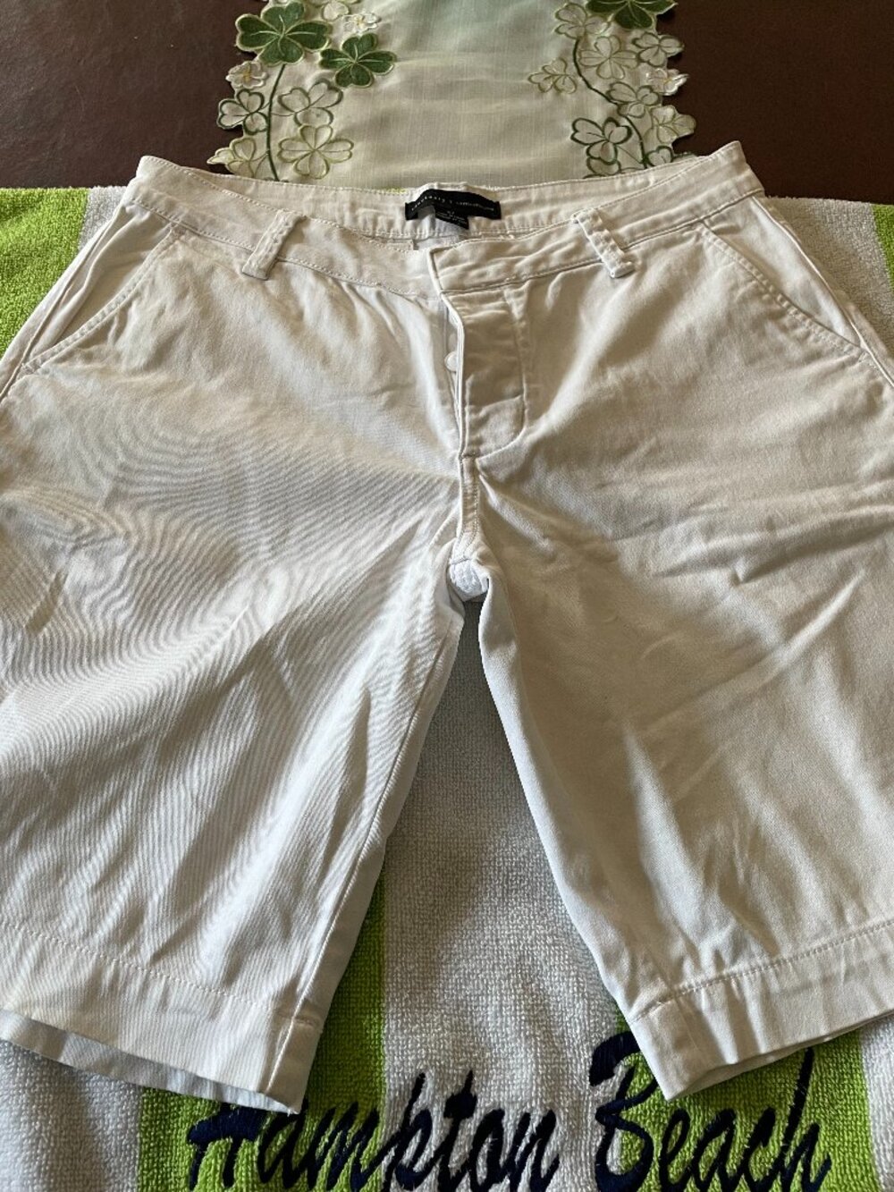 Anthropologie White shorts